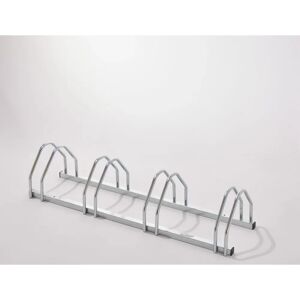 Mottez M044V Râtelier à Vélos avec 3 Largeurs de Pneus - 4 Vélos Mottez M044V Râtelier à Vélos avec 3 Largeurs de Pneus - 4 Vélos
