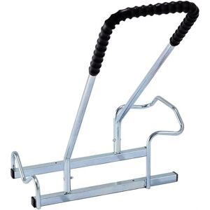 Suport pentru Biciclete Mottez - Oțel Zincat 2 Spații cu Bară de Protecție Suport pentru Biciclete Mottez - Oțel Zincat 2 Spații cu Bară de Protecție