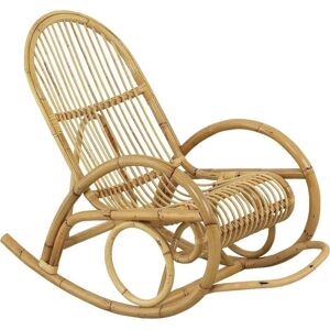 Fauteuil à bascule Aubry Gaspard - Rotin naturel - Extérieur - Publicité Fauteuil à bascule Aubry Gaspard - Rotin naturel - Extérieur - Publicité