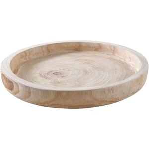 AUBRY GASPARD Plateau rond - 35 cm de diamètre - Publicité AUBRY GASPARD Plateau rond - 35 cm de diamètre - Publicité
