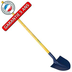 Outils Perrin - Pelle de terre, lame ronde, renforcée 29cm, manche composite 1,10m, incassable - Publicité Outils Perrin - Pelle de terre, lame ronde, renforcée 29cm, manche composite 1,10m, incassable - Publicité
