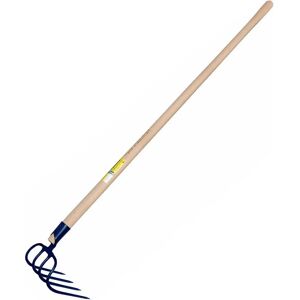 Fourche à fumier Perrin - manche 21cm - 4 dents - Outils de jardin et construction - Publicité Fourche à fumier Perrin - manche 21cm - 4 dents - Outils de jardin et construction - Publicité