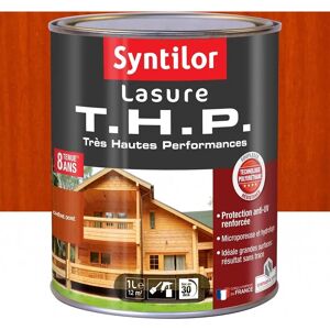 Syntilor Teinture Satinée Chêne Doré - Protection 8 Ans - Publicité Syntilor Teinture Satinée Chêne Doré - Protection 8 Ans - Publicité