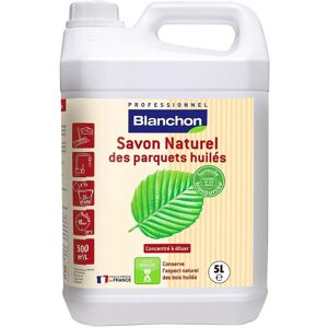 Savon naturel pour parquets huilés - Blanc - 5L - BLANCHON Savon naturel pour parquets huilés - Blanc - 5L - BLANCHON