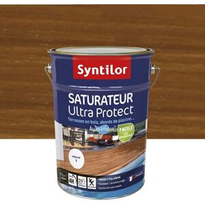 Syntilor Teak Saturator - 5L - Protection & Mat Finish - Publicité Syntilor Teak Saturator - 5L - Protection & Mat Finish - Publicité