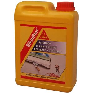 Additif pour l'étanchéité et adhérence des mortiers - SIKA - 2L Additif pour l'étanchéité et adhérence des mortiers - SIKA - 2L