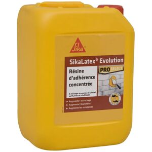 Résine d'Adhérence Sika Latex Evolution - 5L - Additif pour Mortier Résine d'Adhérence Sika Latex Evolution - 5L - Additif pour Mortier