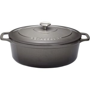 Cocotte ovale 33 cm en fonte émaillée - Haute qualité, Française, Polyvalente - Publicité Cocotte ovale 33 cm en fonte émaillée - Haute qualité, Française, Polyvalente - Publicité