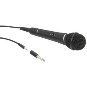 Microphone Thomson M150 - Omnidirectionnel, câble 2,5 m - Noir - Publicité Microphone Thomson M150 - Omnidirectionnel, câble 2,5 m - Noir - Publicité