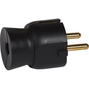 Legrand 050177 Stekker - 2P+T, 16A, Zwart Legrand 050177 Stekker - 2P+T, 16A, Zwart