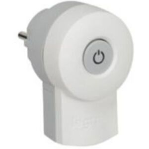 Legrand 050409 Adaptateur de Prise - Double Fonction avec Interrupteur Legrand 050409 Adaptateur de Prise - Double Fonction avec Interrupteur
