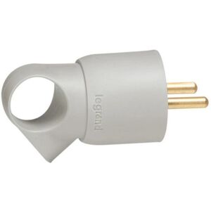 Adaptateur de prise Legrand 050424 - 250V, 16A, Type E, Gris - Publicité Adaptateur de prise Legrand 050424 - 250V, 16A, Type E, Gris - Publicité