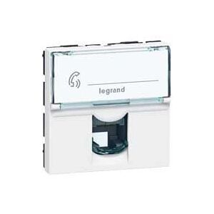 Legrand 078731 White RJ11 Telephone Socket - Voice & Data Legrand 078731 White RJ11 Telephone Socket - Voice & Data