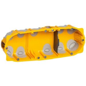 Legrand 80023 Boîte de Jonction Électrique - 3 Postes, 6/8 Modules, 40mm Profondeur - Publicité Legrand 80023 Boîte de Jonction Électrique - 3 Postes, 6/8 Modules, 40mm Profondeur - Publicité