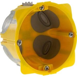 Legrand 080031 Boîte Murale Jaune - Boîte électrique - Publicité Legrand 080031 Boîte Murale Jaune - Boîte électrique - Publicité