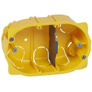 Legrand 080049 Hluboká krabice na stěnu - 3 moduly, 40mm Legrand 080049 Hluboká krabice na stěnu - 3 moduly, 40mm