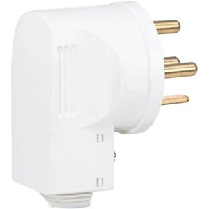 Adaptador de enchufe Legrand 090118 - Potencia, Blanco, 20A Adaptador de enchufe Legrand 090118 - Potencia, Blanco, 20A