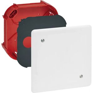 Legrand Electrical Junction Box - 120x120x40 mm - For solid walls Legrand Electrical Junction Box - 120x120x40 mm - For solid walls
