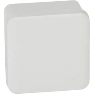 Legrand 092011 Boîte de dérivation électrique - Carrée, IP55, 80x80x45mm - Publicité Legrand 092011 Boîte de dérivation électrique - Carrée, IP55, 80x80x45mm - Publicité