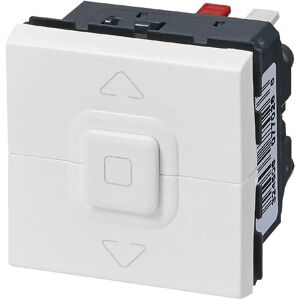 Legrand Mosaic White Centralized Roller Shutter Switch - 2 Modules Legrand Mosaic White Centralized Roller Shutter Switch - 2 Modules