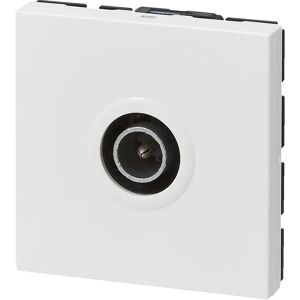Enchufe de TV Legrand Mosaic - Blanco Compacto, 2 Módulos Enchufe de TV Legrand Mosaic - Blanco Compacto, 2 Módulos