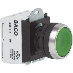 BACO L21AH60L Blau Chrom Drucktaster - Drucktaster BACO L21AH60L Blau Chrom Drucktaster - Drucktaster