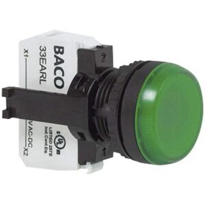 BACO L20SE20H Groene Pilotlamp - Indicator, 230V, IP69K BACO L20SE20H Groene Pilotlamp - Indicator, 230V, IP69K