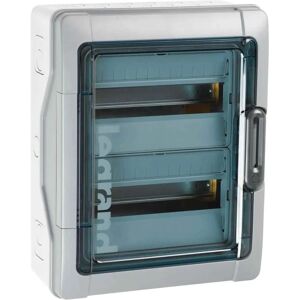 Legrand - Caixa modular à prova d’água IP 65 IK 09 - 2 file de 12 módulos Legrand - Caixa modular à prova d’água IP 65 IK 09 - 2 file de 12 módulos
