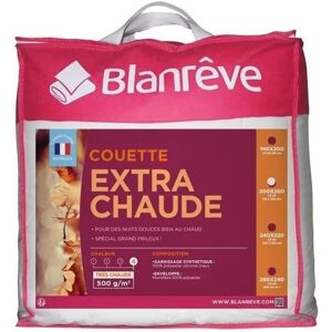 Garnissage de Duvet Blanc Blanreve - 500 g/m² - 200x200cm - Publicité Garnissage de Duvet Blanc Blanreve - 500 g/m² - 200x200cm - Publicité