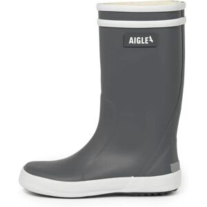 Aigle Lolly Pop 2 rubber kids charcoal Aigle Lolly Pop 2 rubber kids charcoal