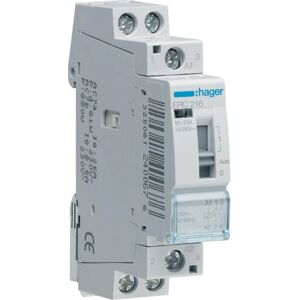 Hager ERC216 Grey Electrical Relay - Switch 16A DIN Rail Hager ERC216 Grey Electrical Relay - Switch 16A DIN Rail