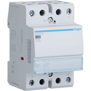 Acessório para caixa elétrica Hager ESC241 - Contactor 40A, 2NC, 230V Acessório para caixa elétrica Hager ESC241 - Contactor 40A, 2NC, 230V