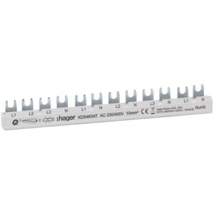 Hager KDS463AT - 12 Module Fasebus 63A - Fasebus Hager KDS463AT - 12 Module Fasebus 63A - Fasebus