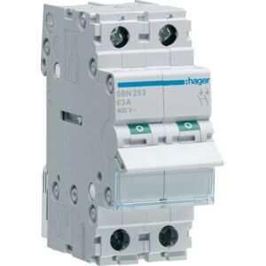 Hager SBN263 Interruptor Manual - Acessório para Caixa Elétrica Hager SBN263 Interruptor Manual - Acessório para Caixa Elétrica