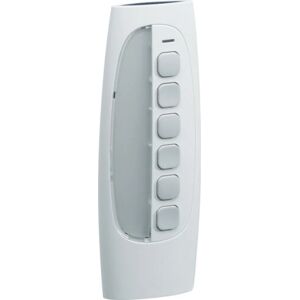 Hager TU406 Télécommande KNX Sans Fil - 6 Boutons, 6 Canaux Hager TU406 Télécommande KNX Sans Fil - 6 Boutons, 6 Canaux