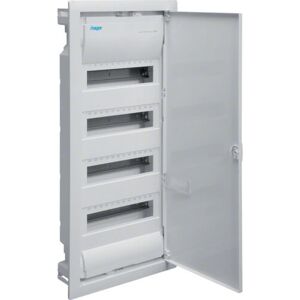 Boîtier électrique Hager VU48NE - 4x12 modules, IP30 - Publicité Boîtier électrique Hager VU48NE - 4x12 modules, IP30 - Publicité