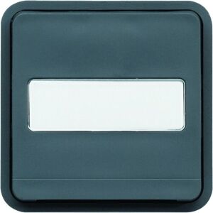 Hager Cubyko Composable - Gray - Push Button Hager Cubyko Composable - Gray - Push Button