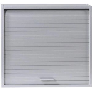 COOK Meuble Haut de Cuisine Gris 60x25x53.6cm avec Rideau Coulissant - Publicité COOK Meuble Haut de Cuisine Gris 60x25x53.6cm avec Rideau Coulissant - Publicité