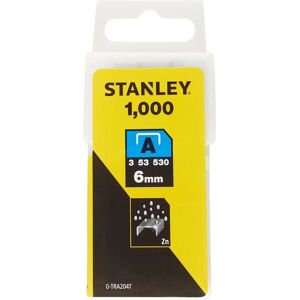 Stanley Tools TRA2 Light-Duty Staples 6mm - Staples Stanley Tools TRA2 Light-Duty Staples 6mm - Staples