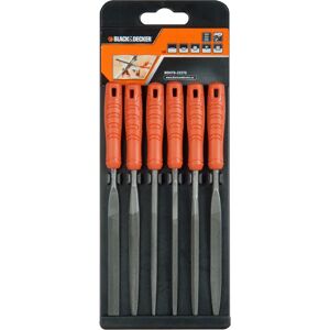 Black & Decker BDHT0-22270 File Set - 6 Pieces Geometric Black & Decker BDHT0-22270 File Set - 6 Pieces Geometric