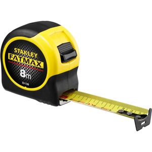 Stanley FatMax Tape Measure - 8m, 32mm, Metric Only - Tape Measure Stanley FatMax Tape Measure - 8m, 32mm, Metric Only - Tape Measure