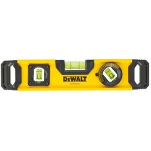 DeWALT DWHT0-43003 Level - 250mm, Impact-Resist, Yellow & Black DeWALT DWHT0-43003 Level - 250mm, Impact-Resist, Yellow & Black
