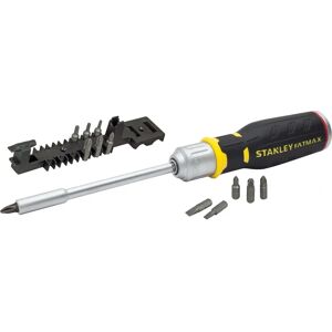 Stanley FatMax Ratchet Screwdriver - High Torque, 12 Bits Stanley FatMax Ratchet Screwdriver - High Torque, 12 Bits