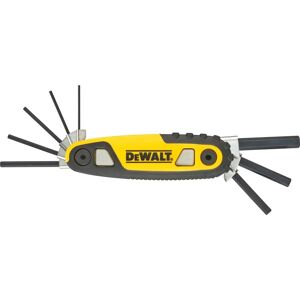 DeWALT DWHT0-70263 Hex Key Set - 1.5mm to 8mm, 3-step Ratchet DeWALT DWHT0-70263 Hex Key Set - 1.5mm to 8mm, 3-step Ratchet