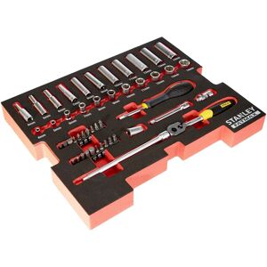 Ensemble d'outils Stanley FatMax TSTAK - 48 pièces, 1/4" mandrin avec douilles, bits et accessoires Ensemble d'outils Stanley FatMax TSTAK - 48 pièces, 1/4" mandrin avec douilles, bits et accessoires