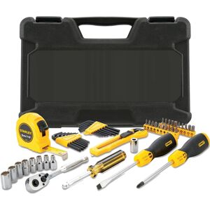 Ensemble d'Outils Stanley 51 Pièces - Boîte - Publicité Ensemble d'Outils Stanley 51 Pièces - Boîte - Publicité