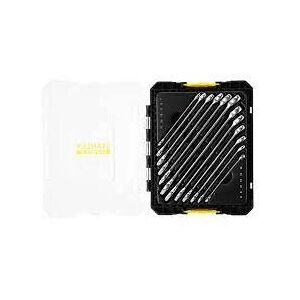 Stanley FMMT98104-0 - Set di Chiavi a Anello - Acciaio Cromo-Vanadio Resistente Stanley FMMT98104-0 - Set di Chiavi a Anello - Acciaio Cromo-Vanadio Resistente