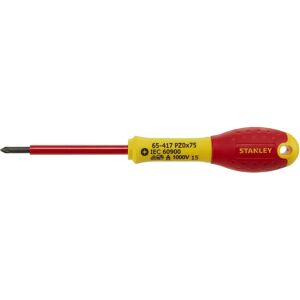 Stanley Fatmax Geïsoleerde Schroevendraaier - VDE Gecertificeerd 75mm Stanley Fatmax Geïsoleerde Schroevendraaier - VDE Gecertificeerd 75mm