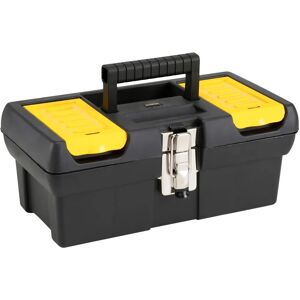 Stanley 12.5 Toolbox with Twin Organiser (1-92-064) Stanley 12.5 Toolbox with Twin Organiser (1-92-064)