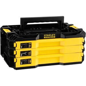 Set di strumenti Stanley Pro-Stack - 3 cassetti 126 pezzi Set di strumenti Stanley Pro-Stack - 3 cassetti 126 pezzi
